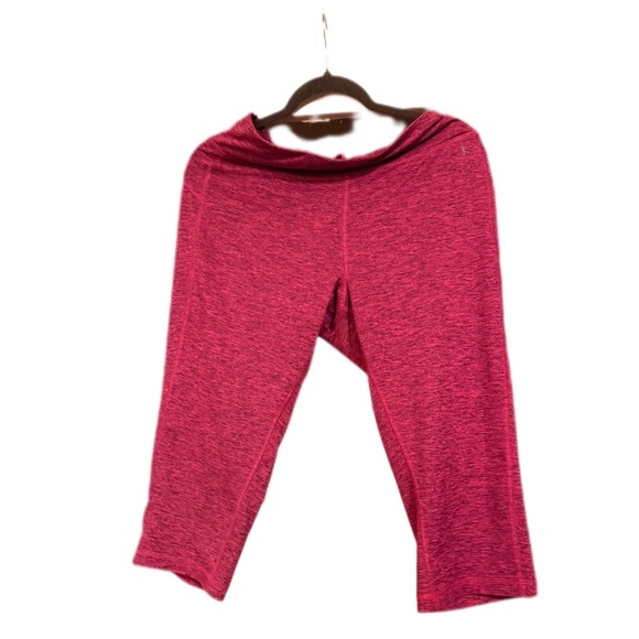 Danskin Pink Textured Leggings with Stretchy Comfort - Picture 1 of 4